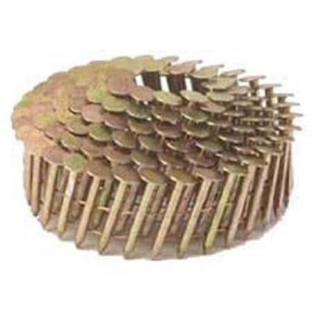 Tool Time 15 Deg Steel Coil Collated Roofing Nail - 0.12 x 0.75 in. TO2629694